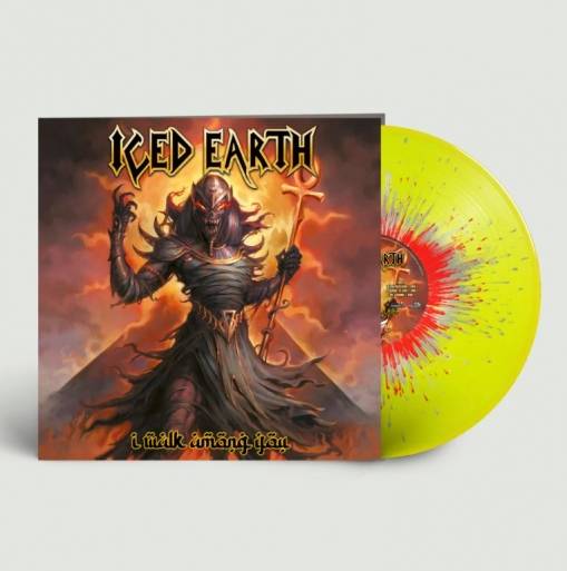 Okładka Iced Earth - I Walk Among You LP YELLOW RED SILVER