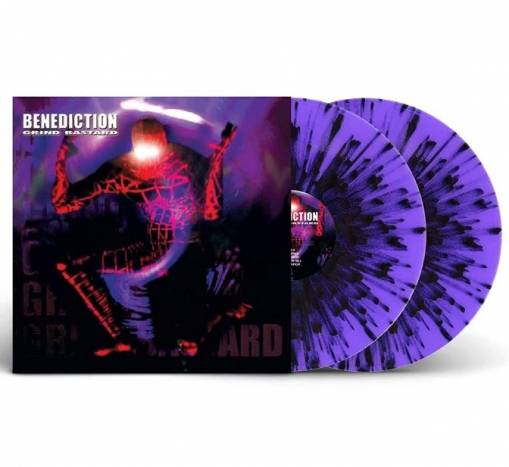 Okładka Benedection - Grind Bastard LP SPLATTER