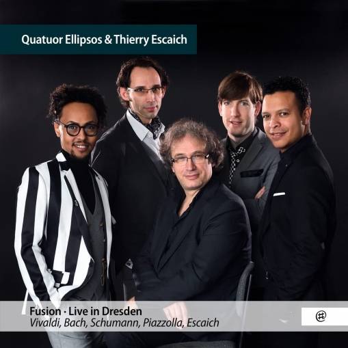 Okładka Quatuor Ellipsos Thierry Escaich - Fusion