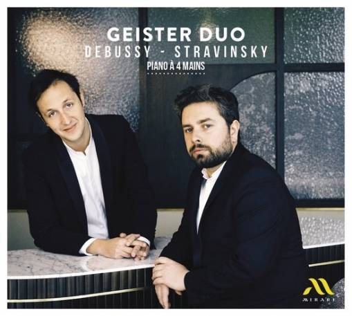 Okładka Debussy Stravinsky - Piano A Quatre Mains Geister Duo