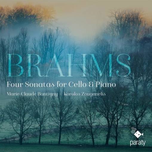 Okładka Brahms - Four Sonatas For Cello & Piano Bantigny Zouganelis