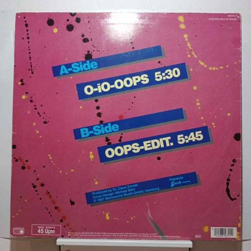 O-Io-Oops (Single Vinyl 12") [EX]