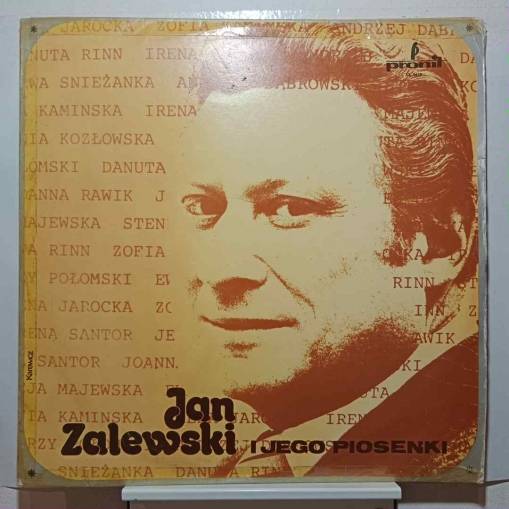 Okładka Various - Jan Zalewski I Jego Piosenki (LP) (Czyt. Opis) [EX]