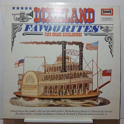 Okładka Papa Oscars Dixielanders - Dixieland Favourites (LP) [VG]