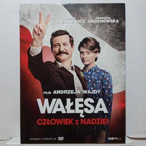 Okładka Andrzej Wajda - Wałęsa Człowiek Z Nadziei (Czyt. Opis) [EX]