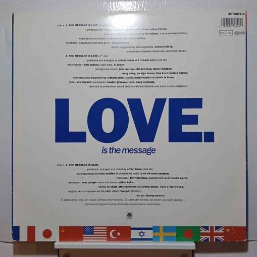 The Message Is Love (Single Vinyl 12") [G]