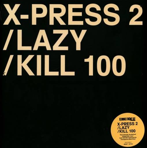 Okładka X-PRESS 2 - LAZY (FEAT. DAVID BYRNE) (EXTENDED VERSION) (RSD 2023)