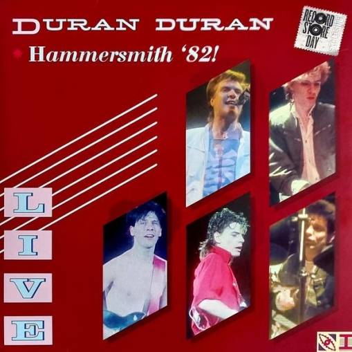 Okładka DURAN DURAN - LIVE AT HAMMERSMITH '82! (GOLD VINYL)  (RSD 2022)