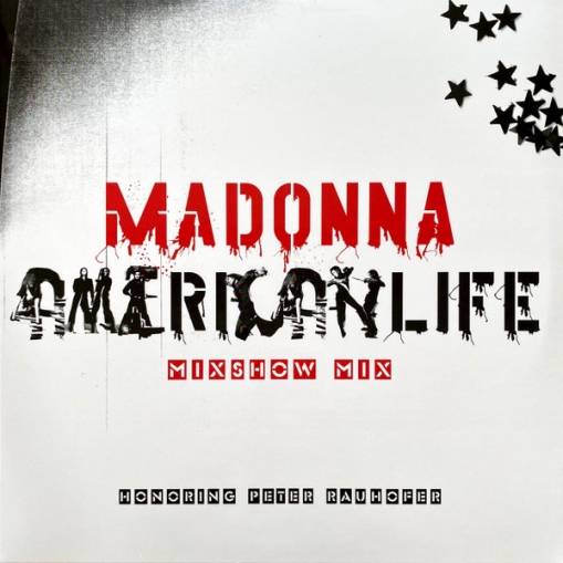 Okładka MADONNA - AMERICAN LIFE MIXSHOW MIX (BLACK VINYL ALBUM. RSD 2023)