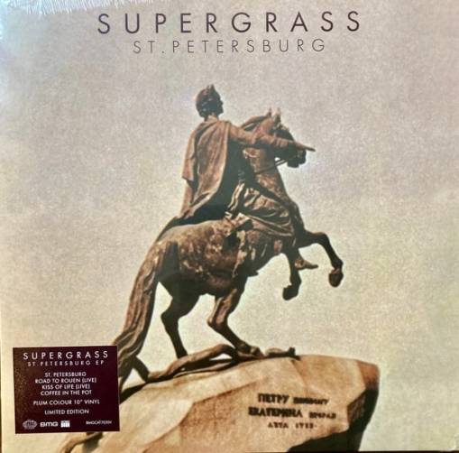 Okładka SUPERGRASS - ST. PETERSBURG E.P. (12'') (RSD 2023) (INDIES)