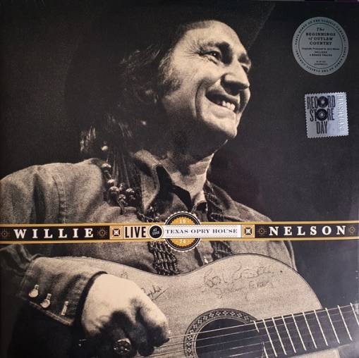 Okładka NELSON, WILLIE - LIVE AT THE TEXAS OPRYHOUSE, 1974 (RSD 2022)