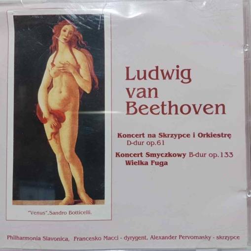 Okładka Ludwig Van Beethoven - Koncert Na Skrzypce i Orkiestrę D-dur, Wielka Fuga B-dur [EX]