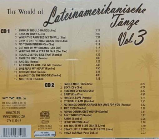 The World of Lateinamerikanische Tanze Vol. 3 (2CD) [EX]