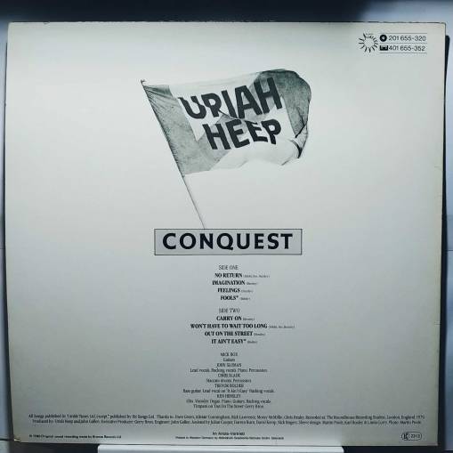 Conquest (LP) GERMANY [VG]