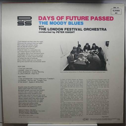 Days Of Future Passed (1968 GERMANY)(LP) [G]