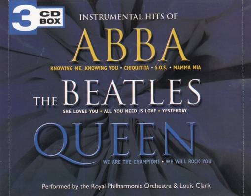 Okładka Royal Philharmonic Orchestra - Instrumental Hits Of ABBA / The Beatles / Queen (3CD) [NM]