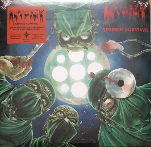 Okładka Autopsy - Severed Survival 35th Anniversary LP RED BLACK & MARBLE VINYL