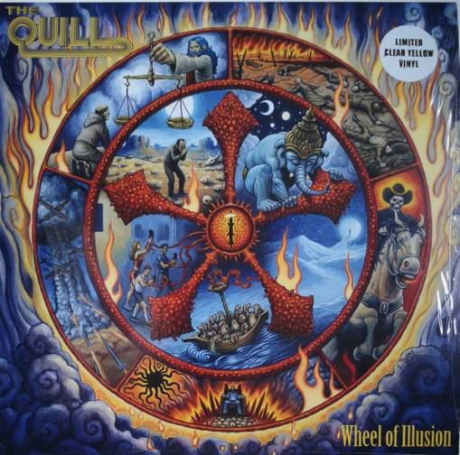 Okładka Quill, The - Wheel Of Illusion LP YELLOW