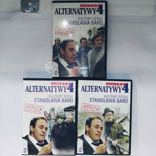 Okładka Stanisław Bareja - Alternatywy 4 (3DVD - KOMPLET ODC. 1-9) [NM]