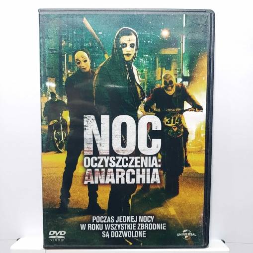 Okładka James DeMonaco - Noc oczyszczenia [NM]