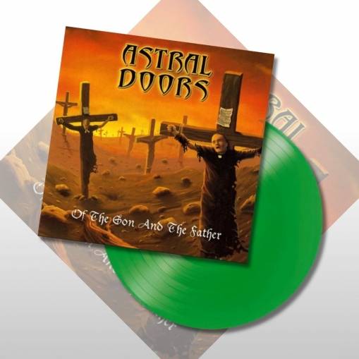 Okładka Astral Doors - Of The Son And The Father LP GREEN