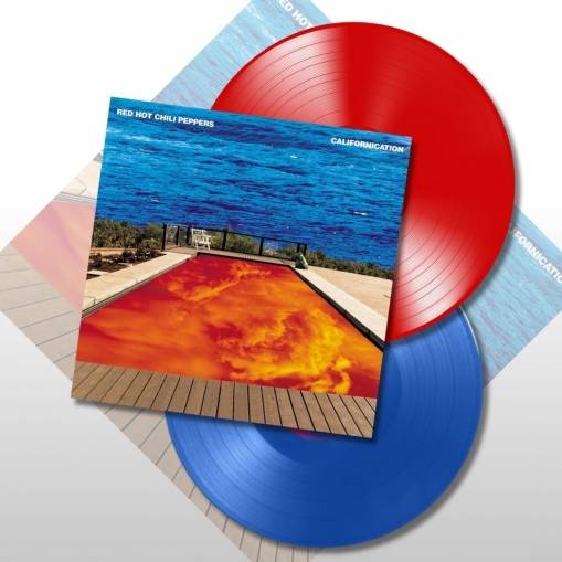 Okładka RED HOT CHILI PEPPERS - CALIFORNICATION (RED (DISC1) & BLUE (DISC2) VINYL ALBUM)