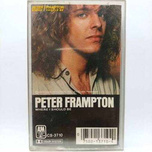 Okładka Peter Frampton - Where I Should Be (MC) [EX]