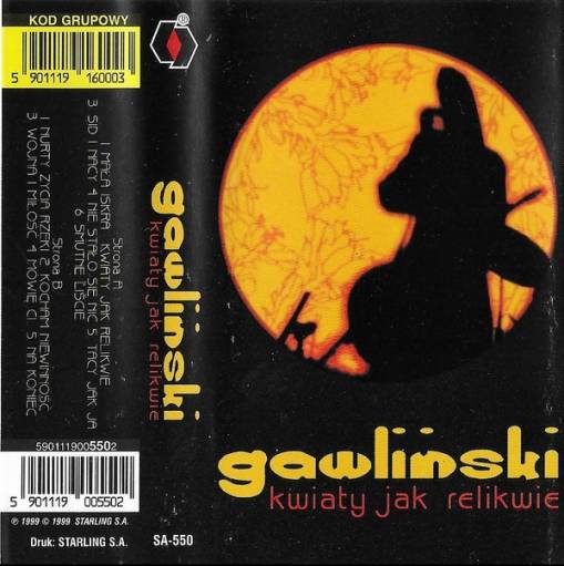 Okładka Robert Gawliński - Kwiaty Jak Relikwie (MC) [NM]