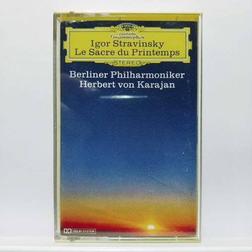 Okładka Igor Stravinsky - Herbert Von Karajan - Le Sacre Du Printemps (MC) [EX]