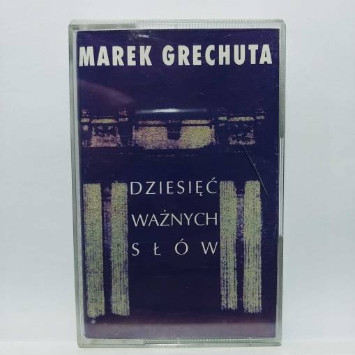 Okładka Marek Grechuta - Dziesięć ważnych słów (czyt. opis)(MC) [VG]