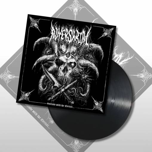 Okładka Adversarial - Solitude With The Eternal LP BLACK