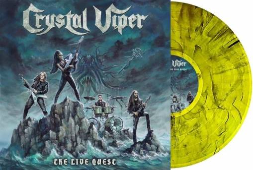 Okładka Crystal Viper - The Live Quest LP MARBLED