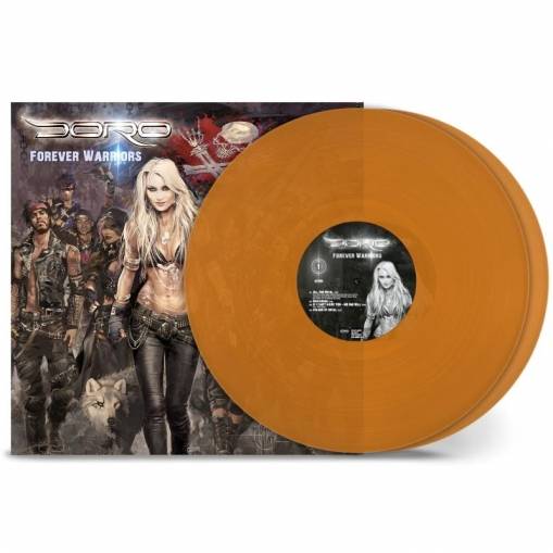Okładka Doro - Forever Warriors LP ORANGE