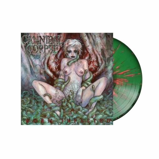 Okładka Cannibal Corpse - Worm Infested LP SPLATTER