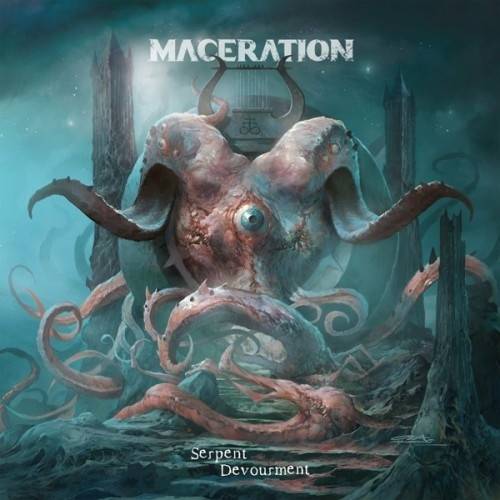 Okładka Maceration - Serpent Devourment