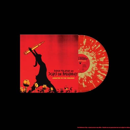 Okładka Daron Malakian And Scars On Broadway - Addicted To The Violence LP SPLATTER INDIE
