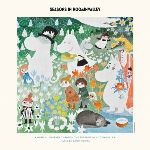Okładka Porra, Lauri & Mumintrollen - Seasons in Moominvalley