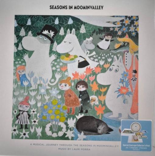 Okładka Porra, Lauri & Mumintrollen - Seasons in Moominvalley