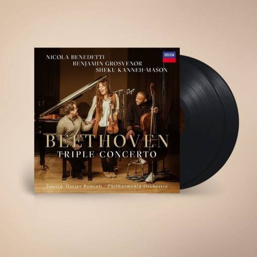 Okładka BENEDETTI, NICOLA/ SHEKU/GROSVENOR - BEETHOVEN: TRIPLE CONCERTO, OP 56 (2LP)