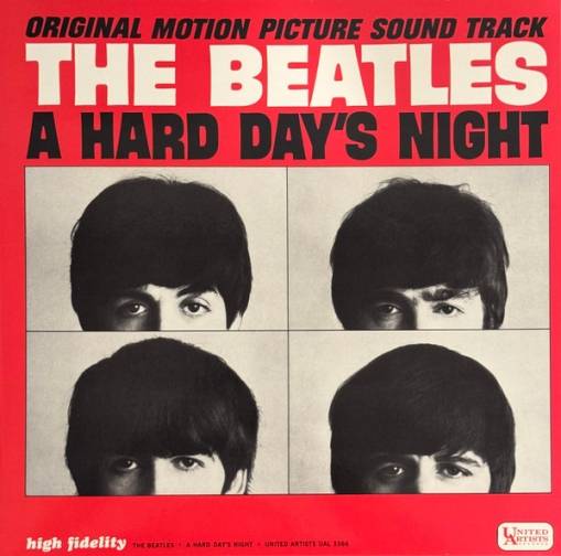 Okładka BEATLES - A HARD DAY'S NIGHT (LP)