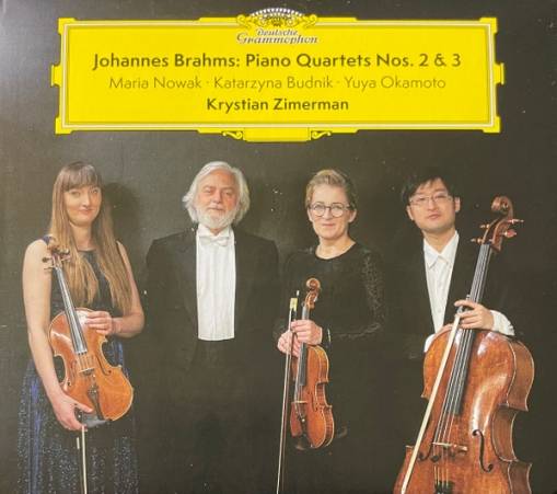 Okładka ZIMERMAN, KRYSTIAN - JONANNES BRAHMS: PIANO QUARTETS NOS. 2 & 3