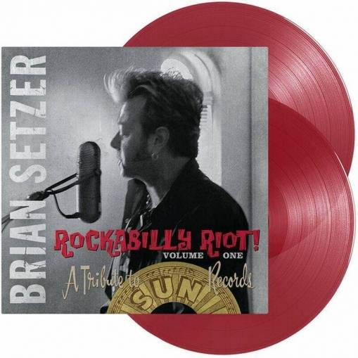 Okładka Setzer, Brian - Rockabilly Riot Volume One A Tribute To Sun Records LP RED