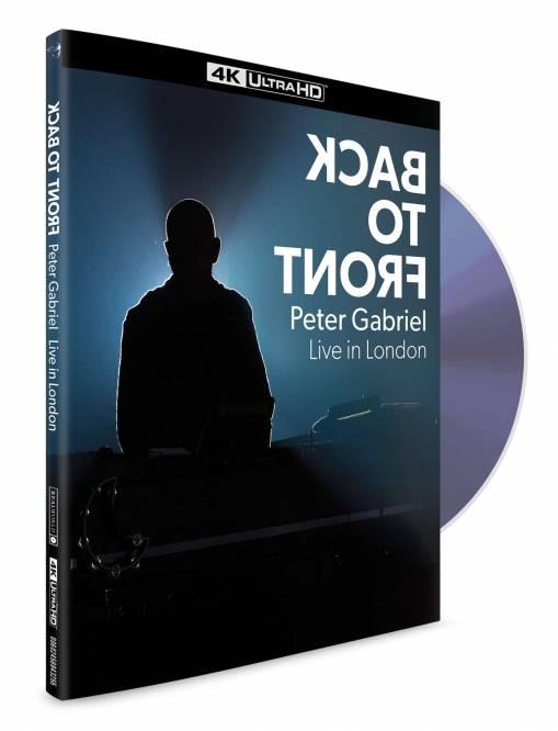 Okładka GABRIEL, PETER - BACK TO FRONT - LIVE IN LONDON 2013 (4K-UHD100)