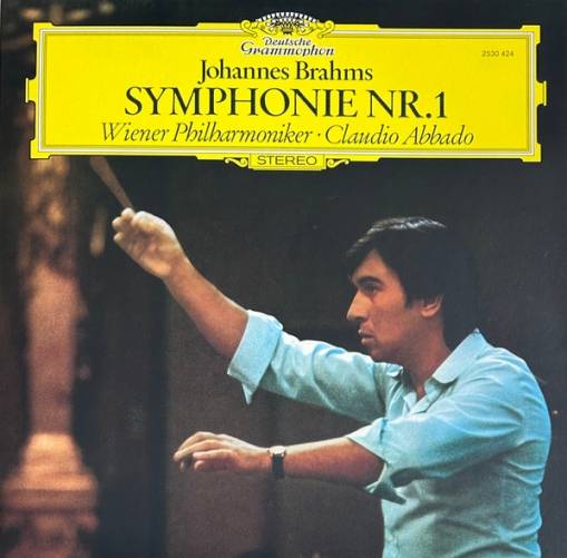 Okładka ABBADO,WP - BRAHMS: SYMPHONY NO. 1 IN C MINOR, OP. 68 (LP)