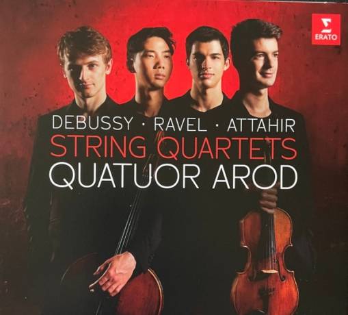 Okładka QUATUOR AROD - DEBUSSY – RAVEL – ATTAHIR: STRING QUARTETS