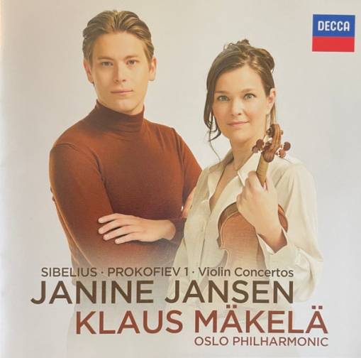 Okładka JANSEN JANINE/MAKELA KLAUS - SIBELIUS, PROKOFIEV: VIOLIN CONCERTOS