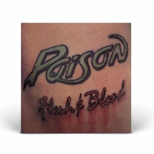 Okładka POISON - FLESH AND BLOOD (LP)