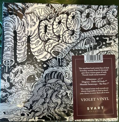 Okładka Abhorrence - Maggots Original Artyfacts From EP BOX VIOLET