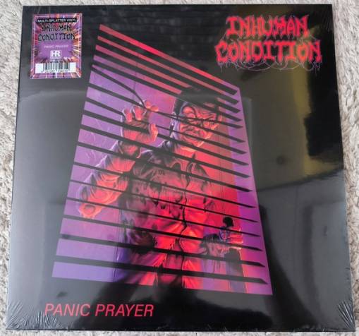 Okładka Inhuman Condition - Panic Prayer LP SPLATTER