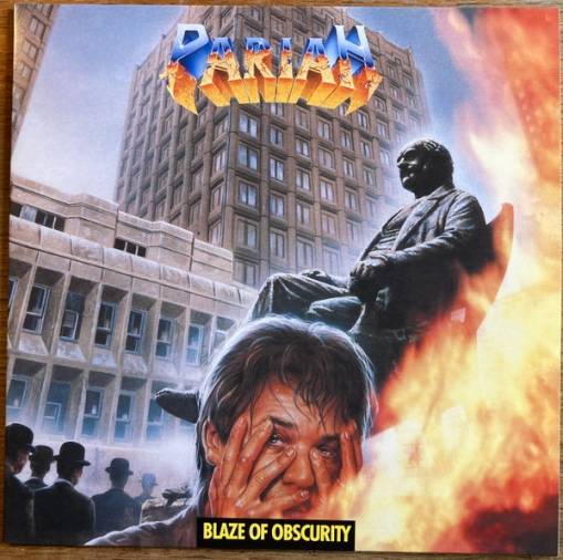 Okładka Pariah - Blaze Of Obscurity LP YELLOW